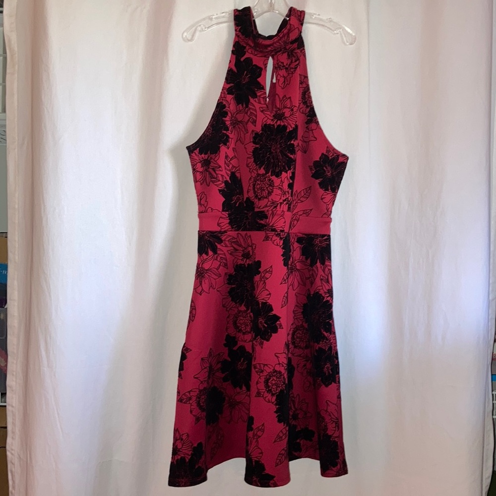 🔥SEND OFFER🔥 Almost famous red and black skater dress